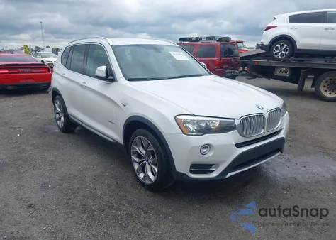 2015 BMW X3 xDrive28D from USA, damaged, VIN 5UXWY3C52F0E97882